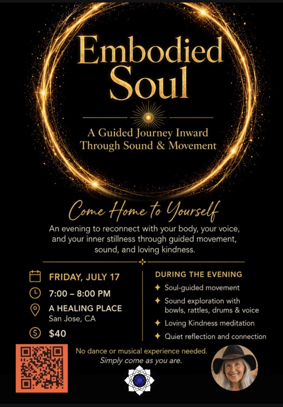 Embodied Soul — A Guided Journey Inward Through Sound & Movement